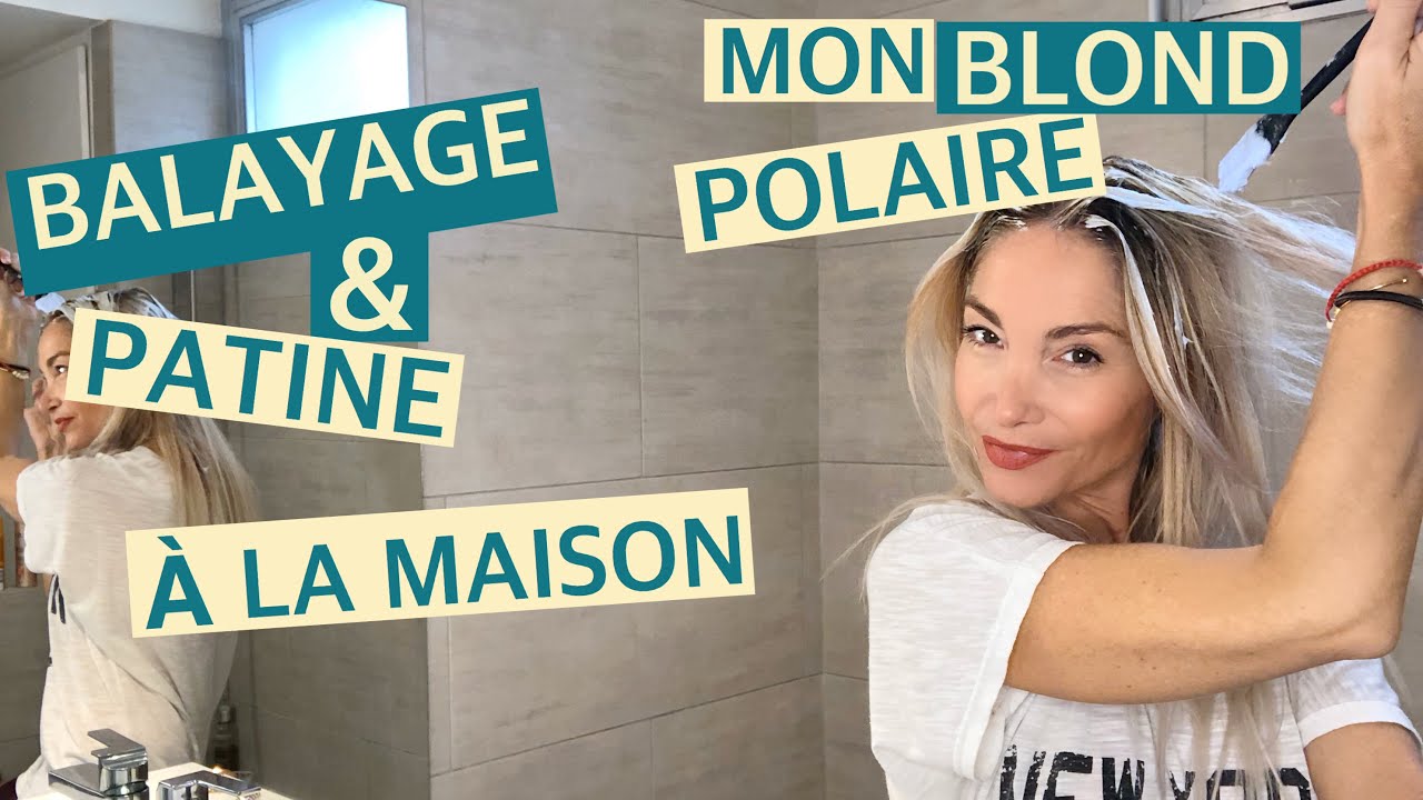 BLOND POLAIRE : FAIRE UN BALAYAGE & UNE PATINE SOI MÊME !