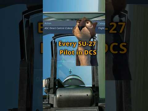 Desperate Times Call for Desperate Measures F-16 vs SU-27 #dcs #simulation