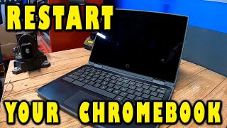 How To Restart Your Chromebook
