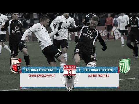 5. voor 2016: Tallinna FC Infonet - Tallinna FC Flora 1:1 (1:0)