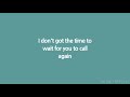 Trevor Daniel Empty Lyrics