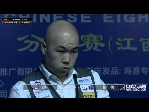 Wang Peng VS Yang Fan - Part 1 Final World Chinese 8 Ball Masters