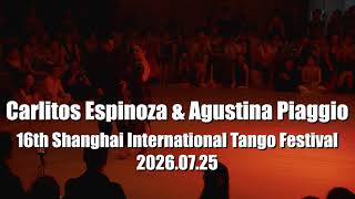 Carlitos y Agustina performance 1-5 in 16th Shanghai International Tango Festival