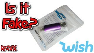 Is it fake? £4 , 512GB USB Memory Stick From Wish ! ( Tutorial : How To Test  )