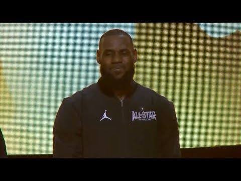 Team LeBron Introduction / Feb 18 / 2018 NBA All-Star Game