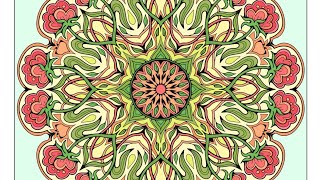 ? Happy Color | Colorindo uma Flor