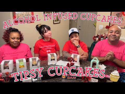 ALCOHOL INFUSED CUPCAKES FROM TIPSY CUPCAKES 🧁