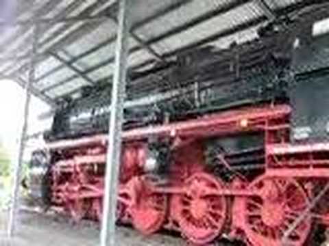 Old Train Monument in Salzbergen, Germany