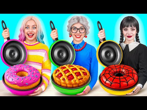 Me vs Grandma Cooking Challenge | Amazing Culinary Recipes by Multi DO Challenge