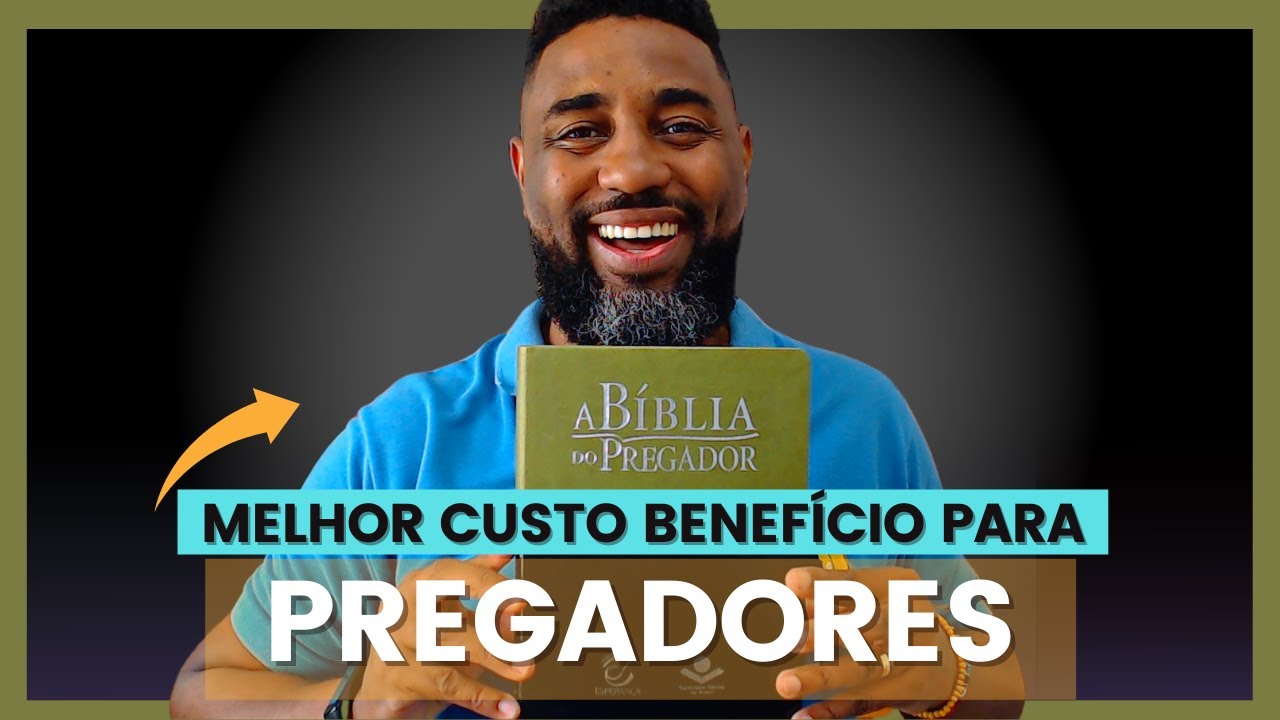 🔴 BÍBLIA DO PREGADOR  - Bíblia Estudo do Pregador -  Almeida Revista Atualizada | Flávio Sacramento