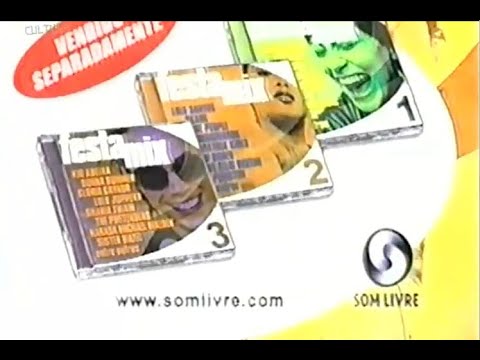 Comercial dos CDs Festa mix volumes 1,2 e 3 (Som Livre, 2003)
