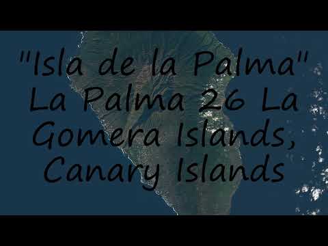 How to pronounce "Isla de la Palma" La Palma 26 La Gomera Islands, Canary Islands in Dutch?