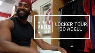 Locker Tour: Jo Adell, Los Angeles Angels