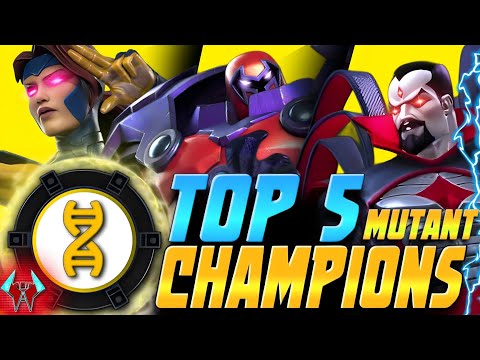 Top 5 MUTANT Champions in Marvel Contest of Champions (2025) | Best Mutants You MUST Rank Up!