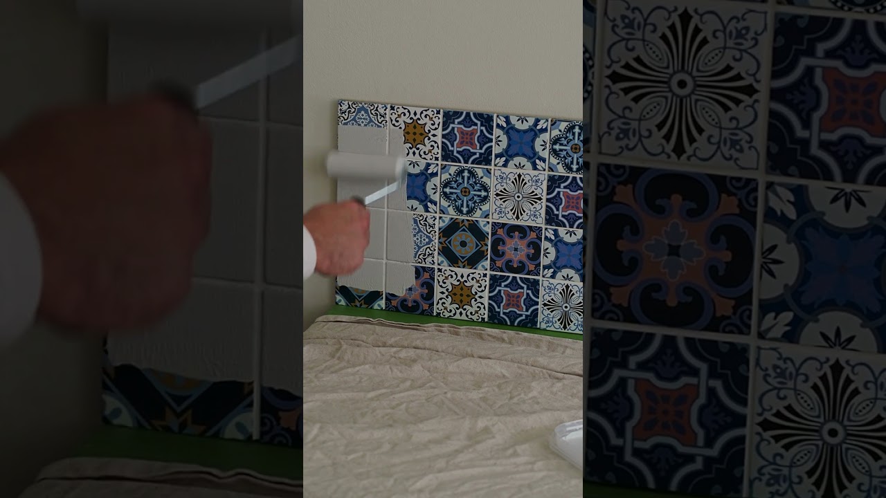 Painting Kitchen Tiles with V33 Wall Tile & Panelling Paint