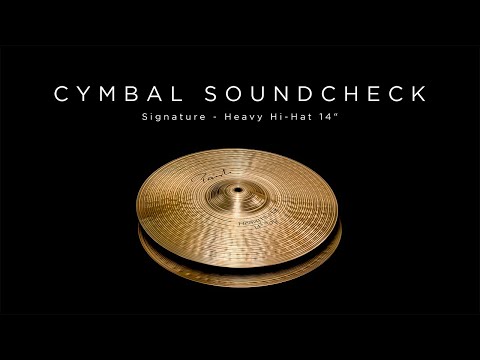 PAISTE CYMBAL SOUNDCHECK - Signature Heavy Hi-Hat 14"