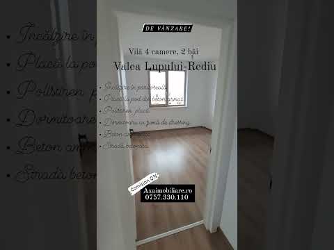 Casa Popas PacurariValea Lupului 4 camere,Camera tehnica,Asfalt,0% comision — Video