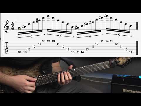SYNCHRONIZE YOUR HANDS - SWEEP PICKING PATTERN