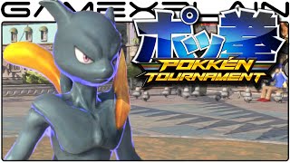 Pokkén Tournament Wii U - Shadow Mewtwo vs Chandelure Gameplay (60fps)