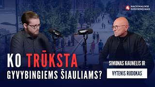 Vytenis Rudokas. Ko trūksta gyvybingiems Šiauliams?