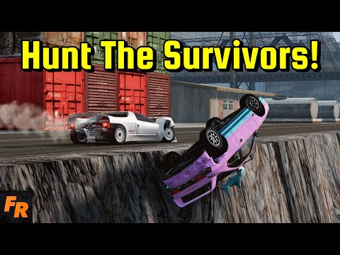 Hunt The Survivors - The Terrifying Turbo Peugeot - BeamNG Drive