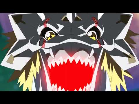 Digimon Ghost Game Siriusmon vs Regulusmon