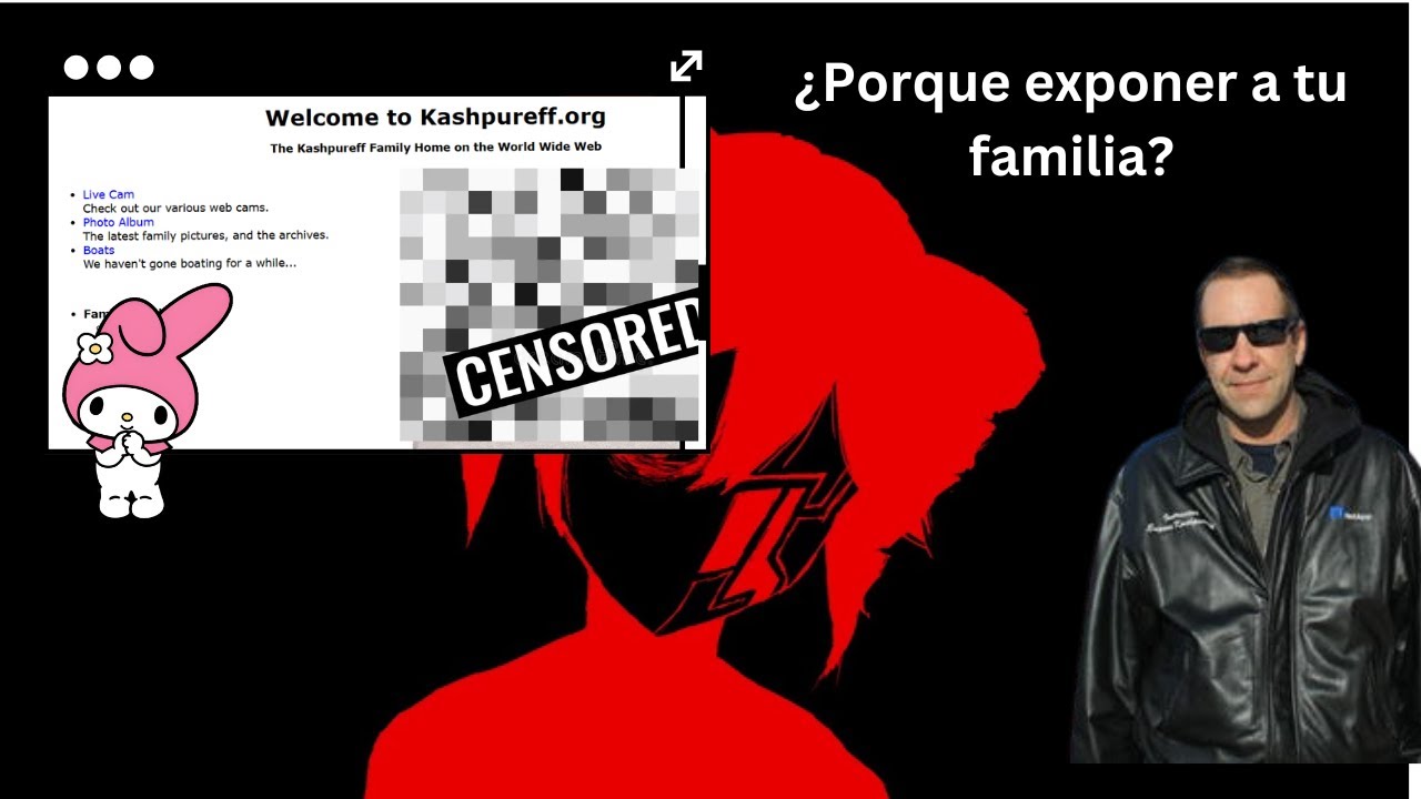 ¿Por qué exponer a tu familia a un sitio web?