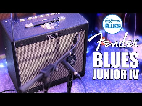 Fender Blues Junior IV 15-Watt 1x12" Guitar Combo 2018 - Present Black image 9