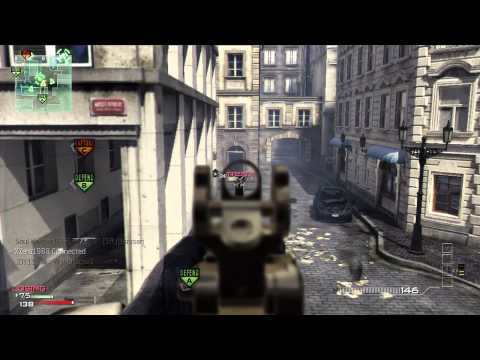 MW3: 115-9 Regular Domination w/M.O.A.B on Lockdown (Gameplay)