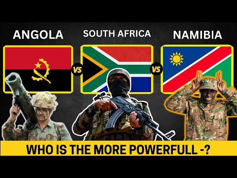 South AFRICA vs Angola vs Namibia Military Power 2025