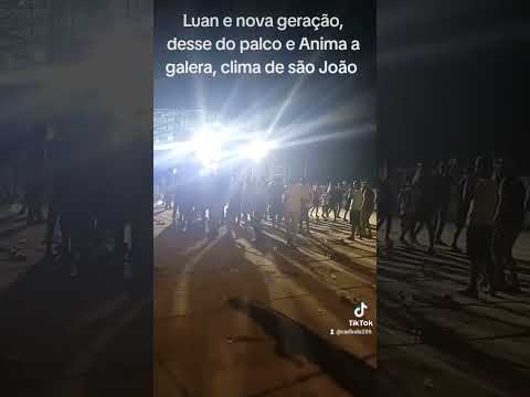 festejo do bairro São José caracol piaui, Luan e nova geração clima de são João