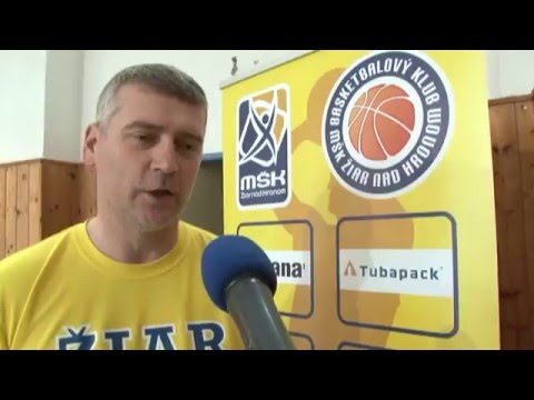 BK MŠK Žiar vs. MBK Victoria Žilina