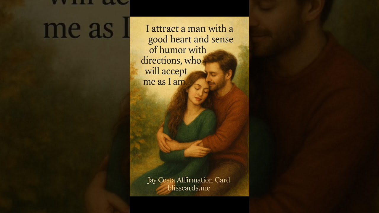 I attract the perfect man