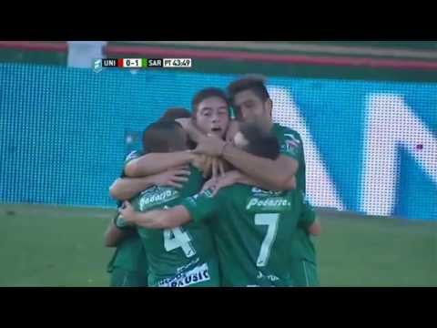 Union 0 Sarmiento 1 - Primera Division 2015 - Fecha 9