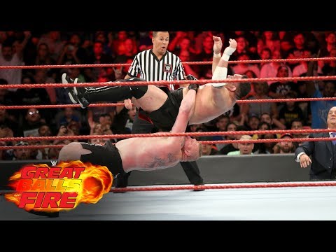 Brock Lesnar Happy With Samoa Joe At Great Balls Of Fire