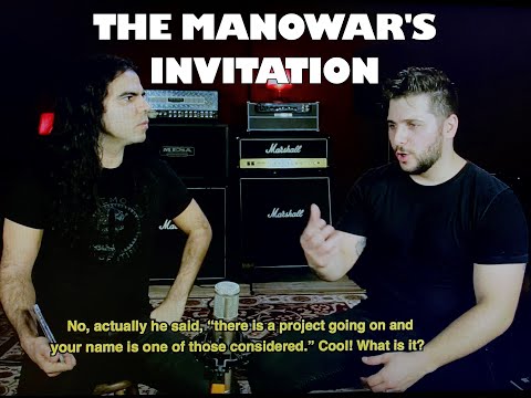 Marcus Castellani - Invitation to play with Manowar (with subtitles)