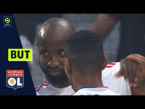 But Moussa DEMBELE (9' - OL) OLYMPIQUE LYONNAIS - FC NANTES (3-2) 21/22