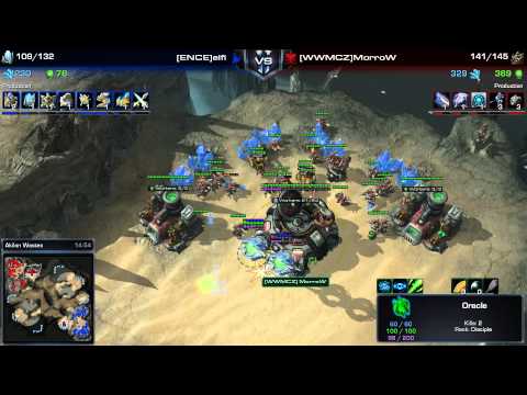 SC2 - DreamHack Valencia - Ro16 - elfi vs MorroW - Game 2