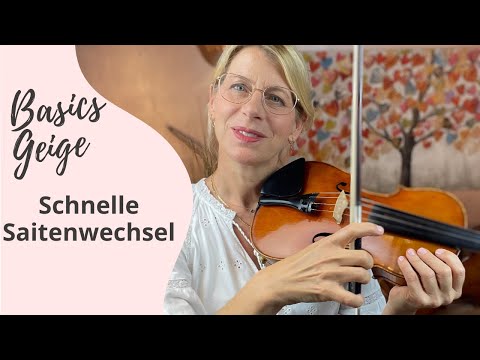Basics Geige/Violine🎻🌸Schnelle Saitenwechsel I Andrea Holzer-Rhomberg Fiedelmax Heft 1