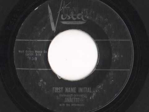 Annette with The Afterbeats - "First Name Initial"