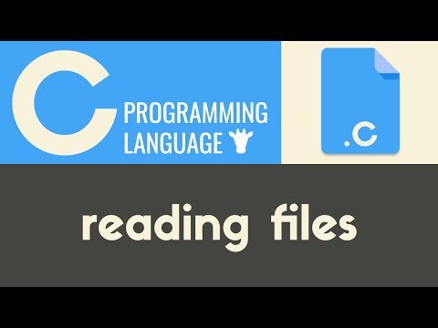 Reading Files | C | Tutorial 30