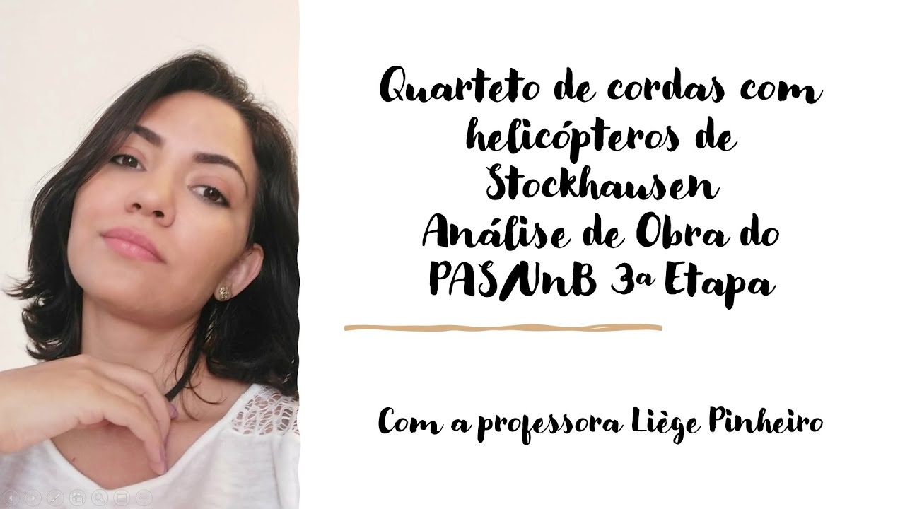 PAS 3 - Quarteto de Cordas com Helicópteros | FOCO NAS OBRAS