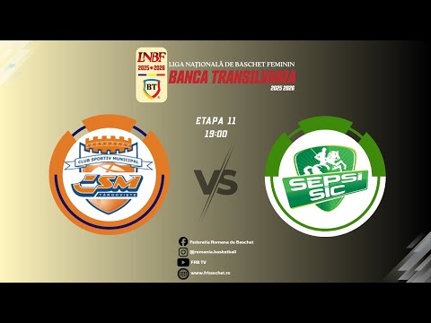 Liga Nationala de Baschet Feminin BT 25/26- CSM CSU Târgoviște vs ACS Sepsi SIC Sfântu Gheorghe