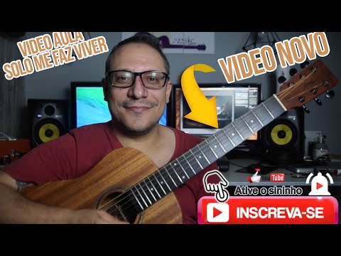 Video Aula do Solo da Musica Me faz viver I Cacau Santos I Felipe Dini