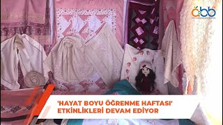 'Hayat Boyu Öğrenme Haftası' Etkinlikleri Devam Ediyor