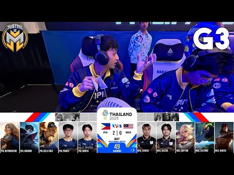 TEAM PH vs TEAM MY | Game 3 | Gold Medal Match | SEA Games 2025