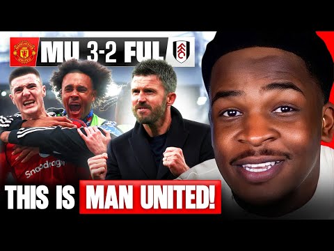 BENJAMIN SESKO DAGGER WINS IT FOR MANCHESTER UNITED!! | MAN UNITED 3-2 FULHAM
