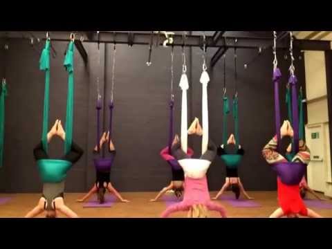 Antigravity yoga at Studio Fly in Ware, Hertfordshire