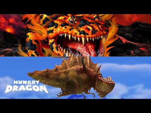 ALL HUNGRY DRAGON IN REAL LIFE!!! [GRUNDERBITE UPDATE] | Hungry Dragon | @dragonheartgaming123