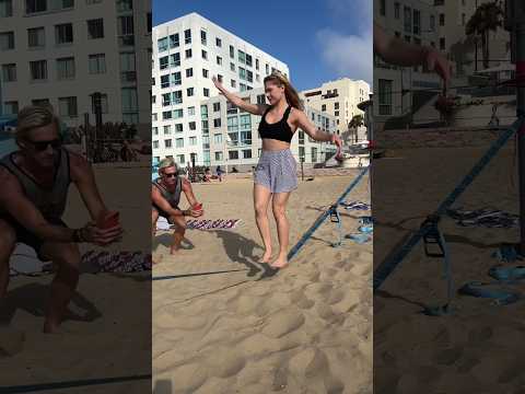 Is this POSSIBLE? 🤔 #slackline